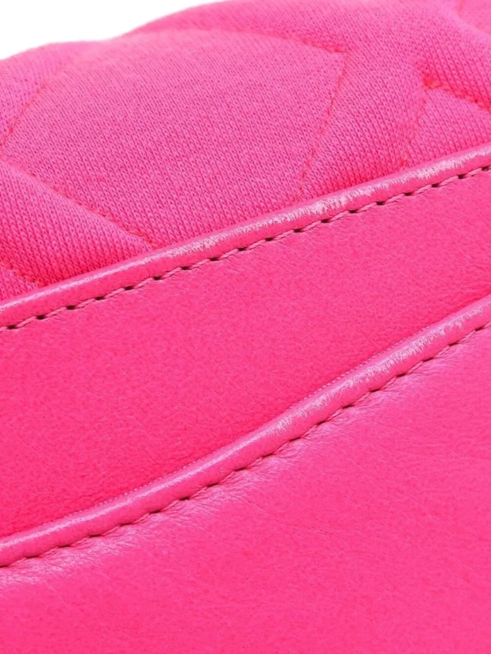Chanel Pink Canvas Waist Bum Bag NQ11559